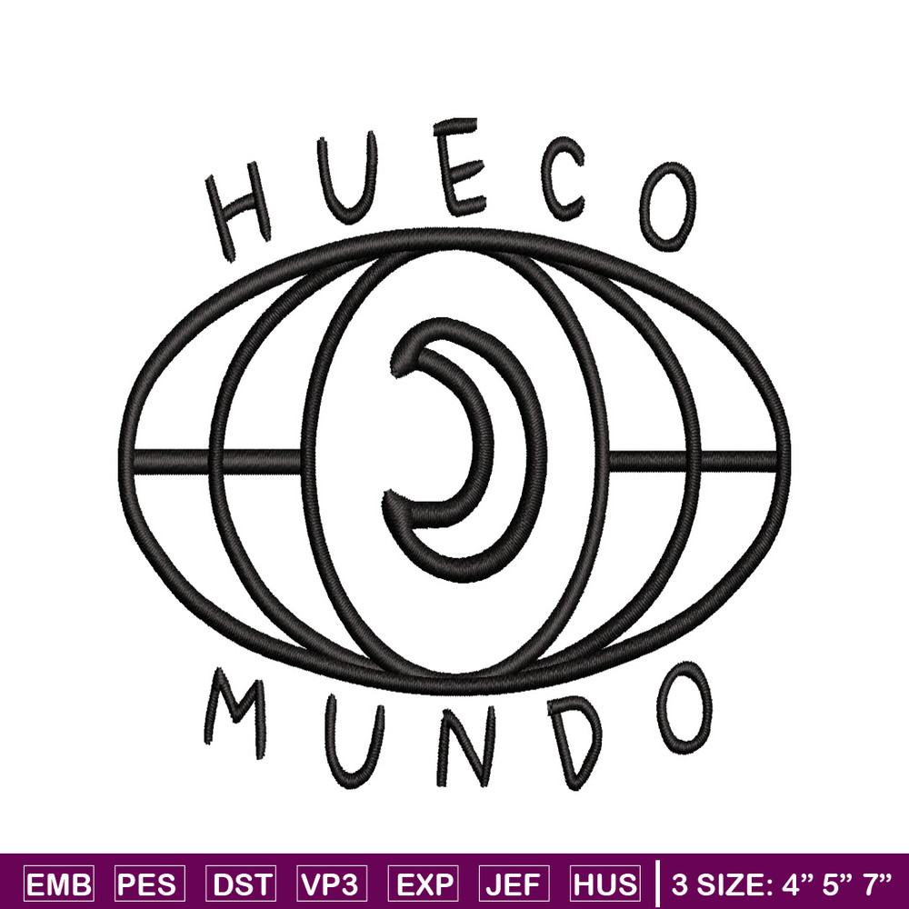 Hueco Mundo embroidery design, Hueco Mundo embroidery, logo design, embroidery file, logo shirt, Digital download.jpg