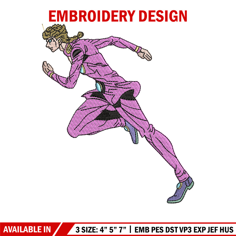 Jojo bizzare logo embroidery design, Jojo bizzare embroidery, Embroidery shirt, logo design, Instant download.jpg