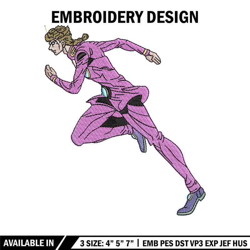 Jojo bizzare logo embroidery design, Jojo bizzare embroidery, Embroidery shirt, logo design, Instant download.jpg