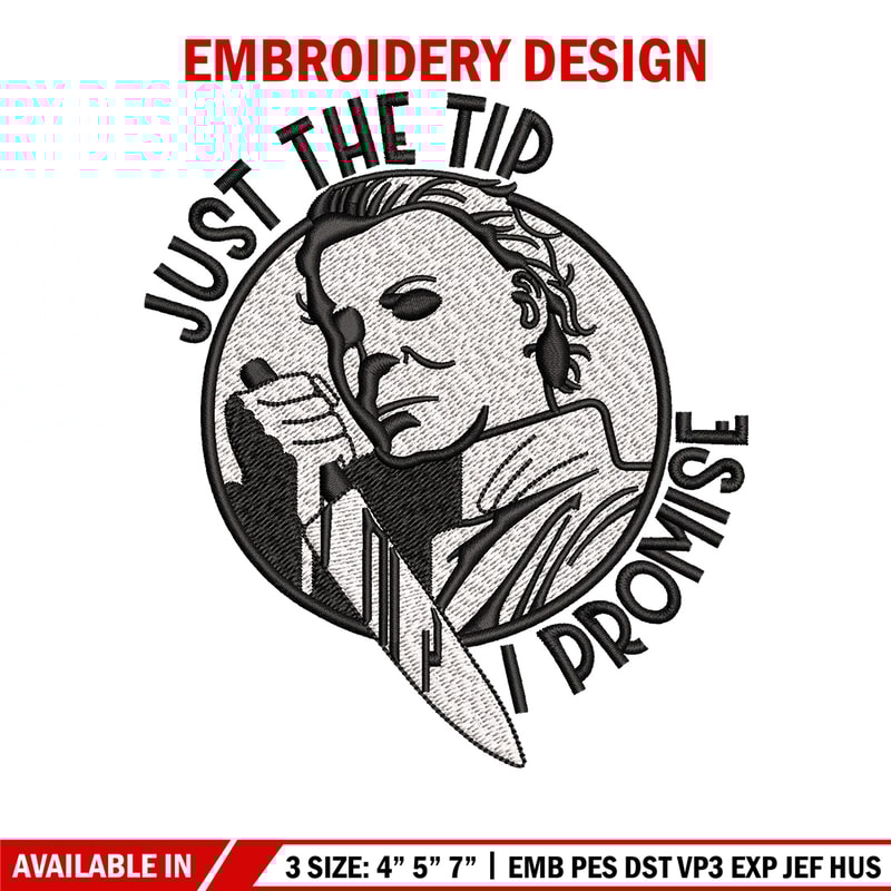 Just a trip embroidery design, Horror embroidery, Embroidery file,Embroidery shirt, Emb design, Digital download.jpg