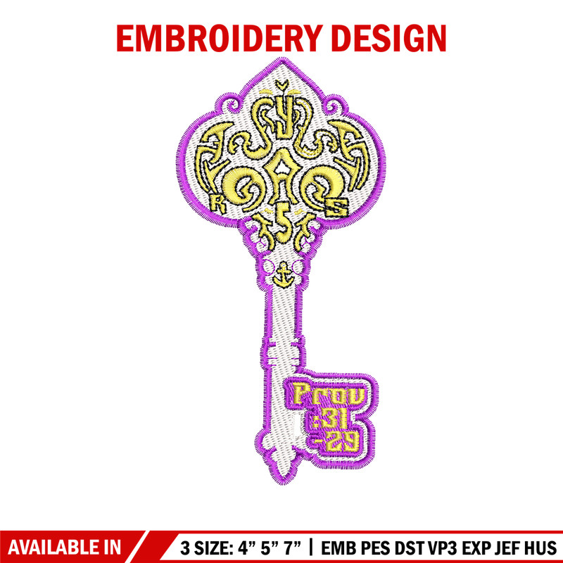 Key embroidery design, Key embroidery, logo design, Key design, Embroidery file, logo shirt, Instant download.jpg