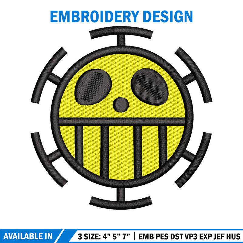 Law logo embroidery design, One piece embroidery, Emb design, Embroidery shirt, Embroidery file, Digital download.jpg