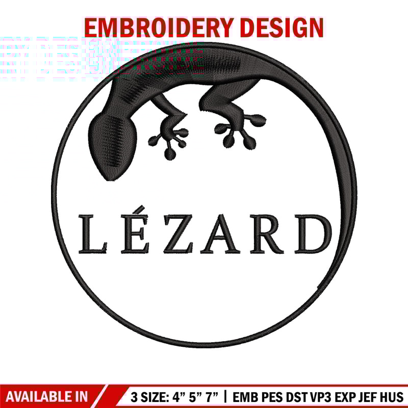 Lezard circle embroidery design, Lezard embroidery, Embroidery file, Embroidery shirt, Emb design, Digital download.jpg