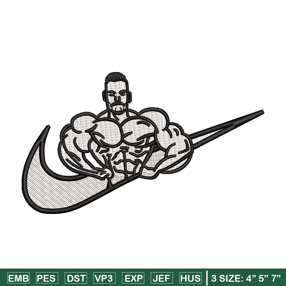 Nike chris embroidery design, Chris Bumstead embroidery, Nike design, Embroidery shirt, Embroidery file,Digital download.jpg