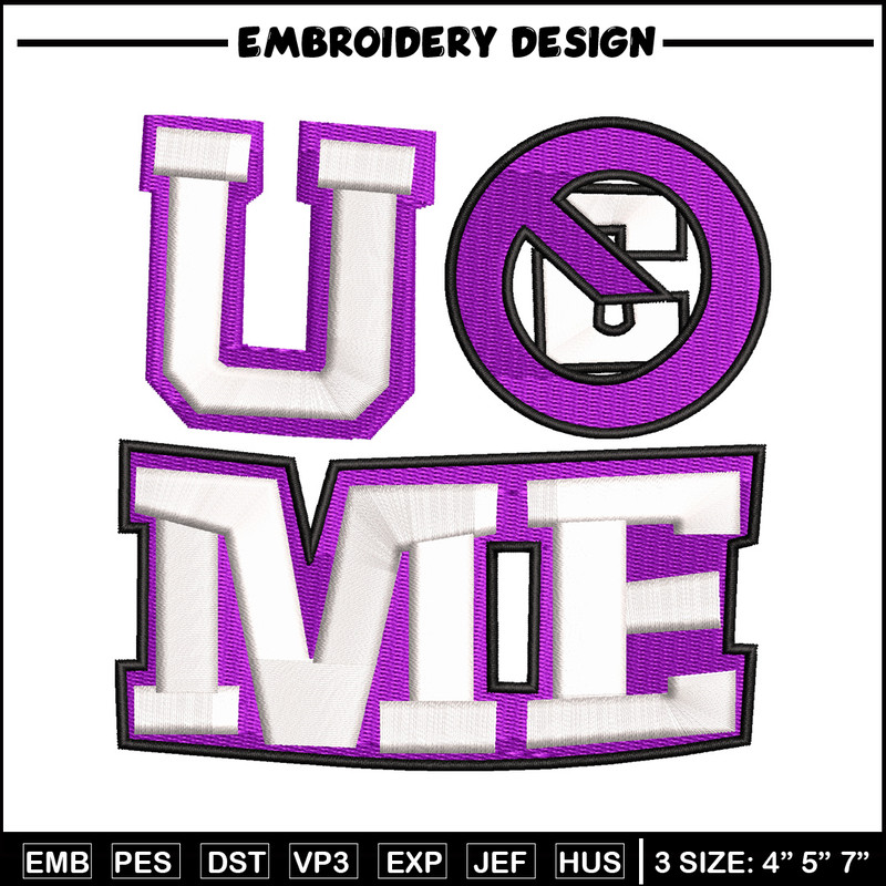 Logo John Cena Uc Me embroidery design, Logo embroidery, logo design, embroidery file, logo shirt, Digital download..jpg