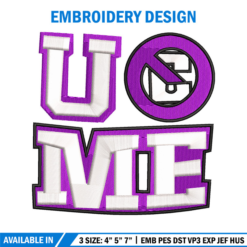 Logo John Cena Uc Me embroidery design, Logo embroidery, logo design, embroidery file, logo shirt, Digital download..jpg