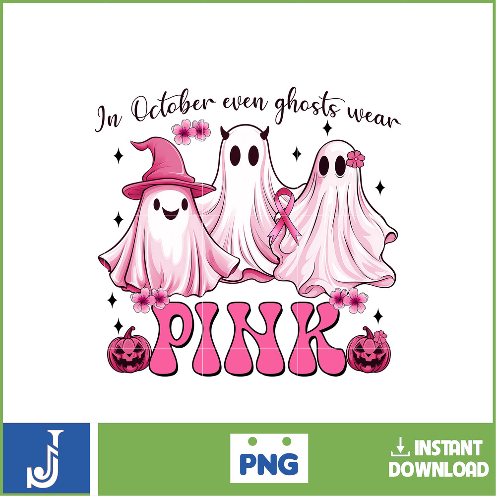 Designs Breast Cancer Png, Breast Cancer Png, Cancer Awareness, Pink Ribbon, Pink Halloween, Fight Cancer Quote Sublimation (19).jpg