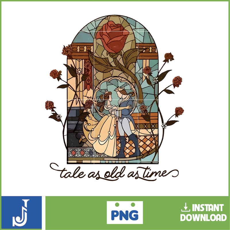Disney Tale as Old as Time Png, Disney Belle & Co Png, Beauty And The Beast Png, Disney Png, Princess Png, Beauty Belle Png.jpg