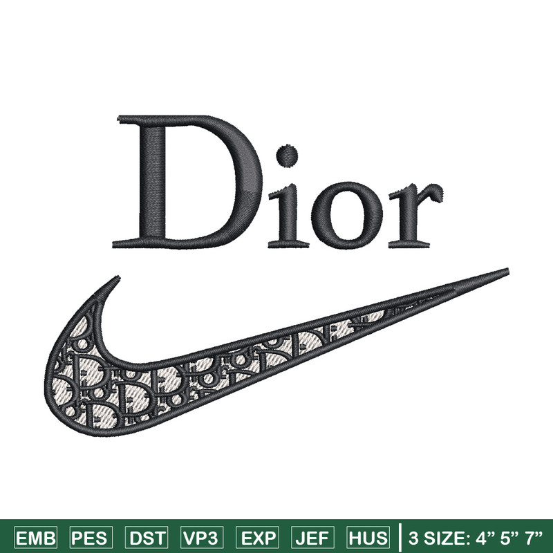 Nike dior embroidery design, Dior embroidery, Emb design, Embroidery shirt, Embroidery file, Digital download.jpg