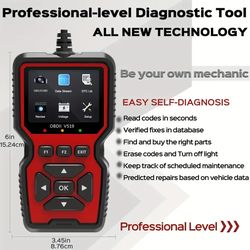 obd2 scanner live data professional mechanic obdii diagnostic code reader tool for check engine light new ford toyota