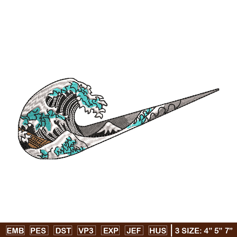 Nike water logo embroidery design, Logo embroidery, Nike design, Embroidery file, logo shirt, Instant download.jpg