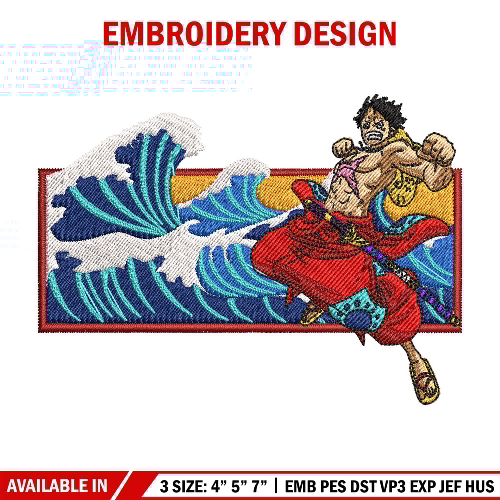 Luffy embroidery design, One piece embroidery, Anime design, Embroidery file, Embroidery shirt, Digital download (14).jpg