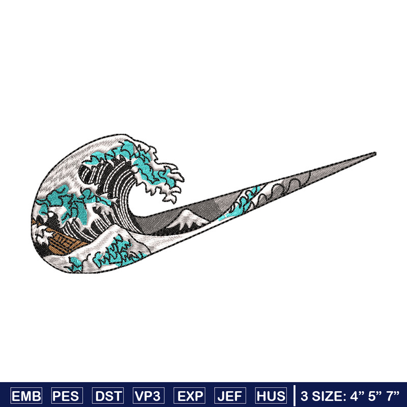 Nike water logo embroidery design, Logo embroidery, Nike design, Embroidery file, logo shirt, Instant download.jpg