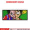 Luffy gear 4 embroidery design, One Piece embroidery, embroidery file, anime design, anime shirt, Digital download.jpg