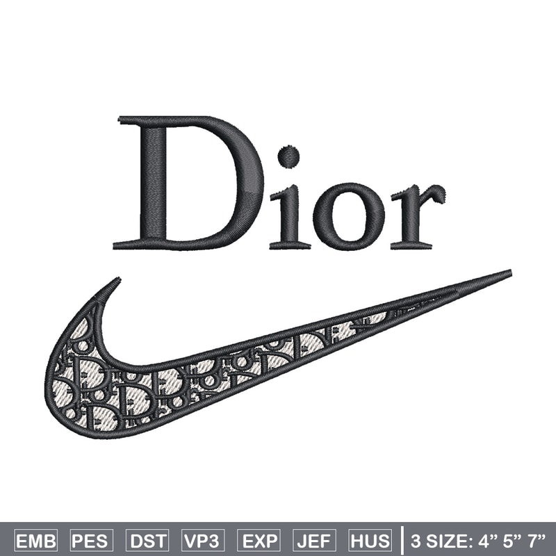 Nike dior embroidery design, Dior embroidery, Emb design, Embroidery shirt, Embroidery file, Digital download.jpg
