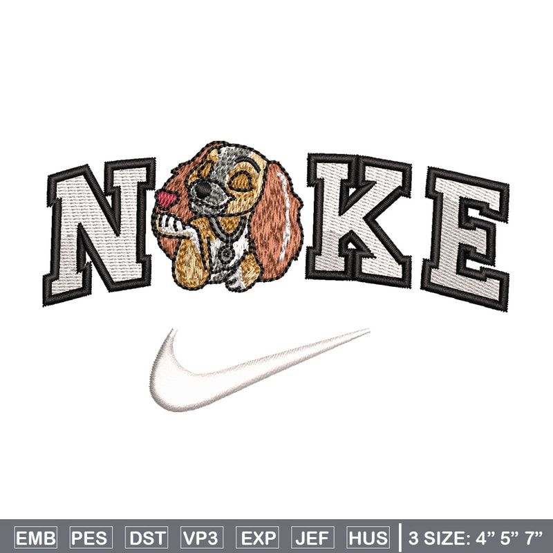 Nike dog embroidery design, Dog embroidery, Nike design, Embroidery shirt, Embroidery file, Digital download.jpg