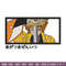 Zenitsu sword embroidery design, Kimetsu no Yaiba embroidery, anime design, embroidery file, Digital download.jpg