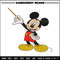 Mickey Mouse embroidery design, Mickey embroidery, logo design, Logo shirt, disney embroidery, Digital download.jpg