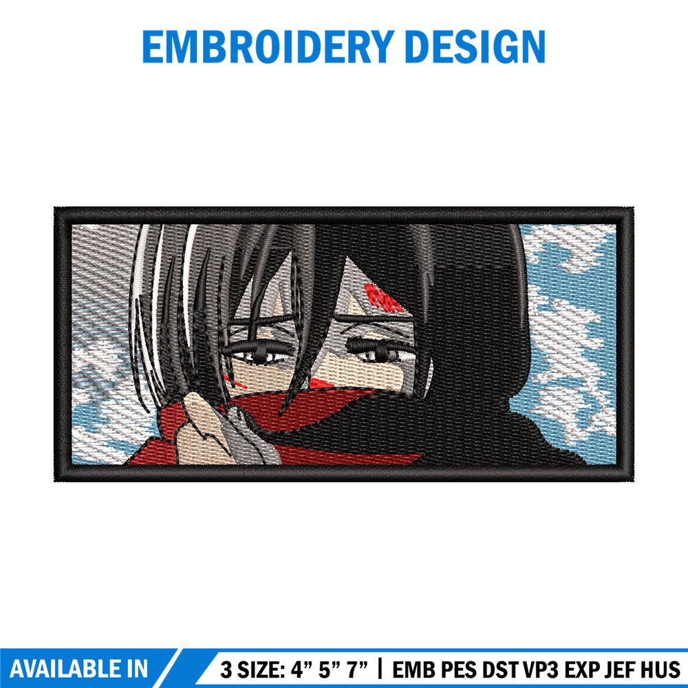 Mikasa eyes embroidery design, Aot embroidery, Anime design, Embroidery shirt, Embroidery file, Digital download.jpg