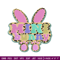 Mini bunny Logo embroidery design, Mini bunny embroidery, logo design, embroidery file, logo shirt, Digital download..jpg