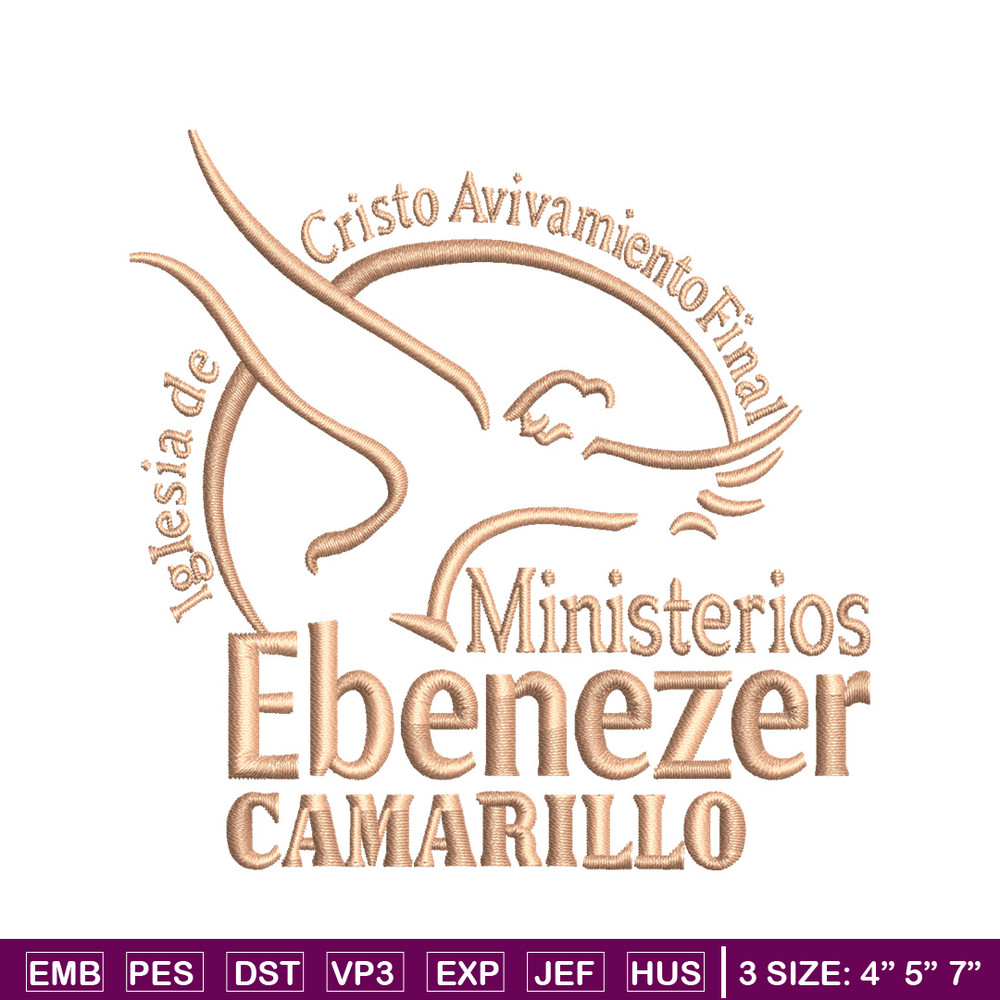 Ministerios Ebeneze embroidery design, Ministerios Ebeneze embroidery, logo design, embroidery file, Digital download..jpg