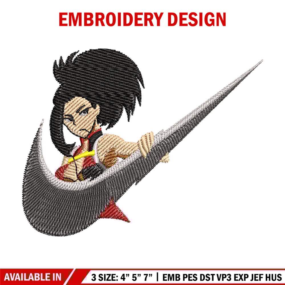 Momo swoosh embroidery design, My hero academia embroidery, Nike design, anime design, anime shirt, Digital download.jpg