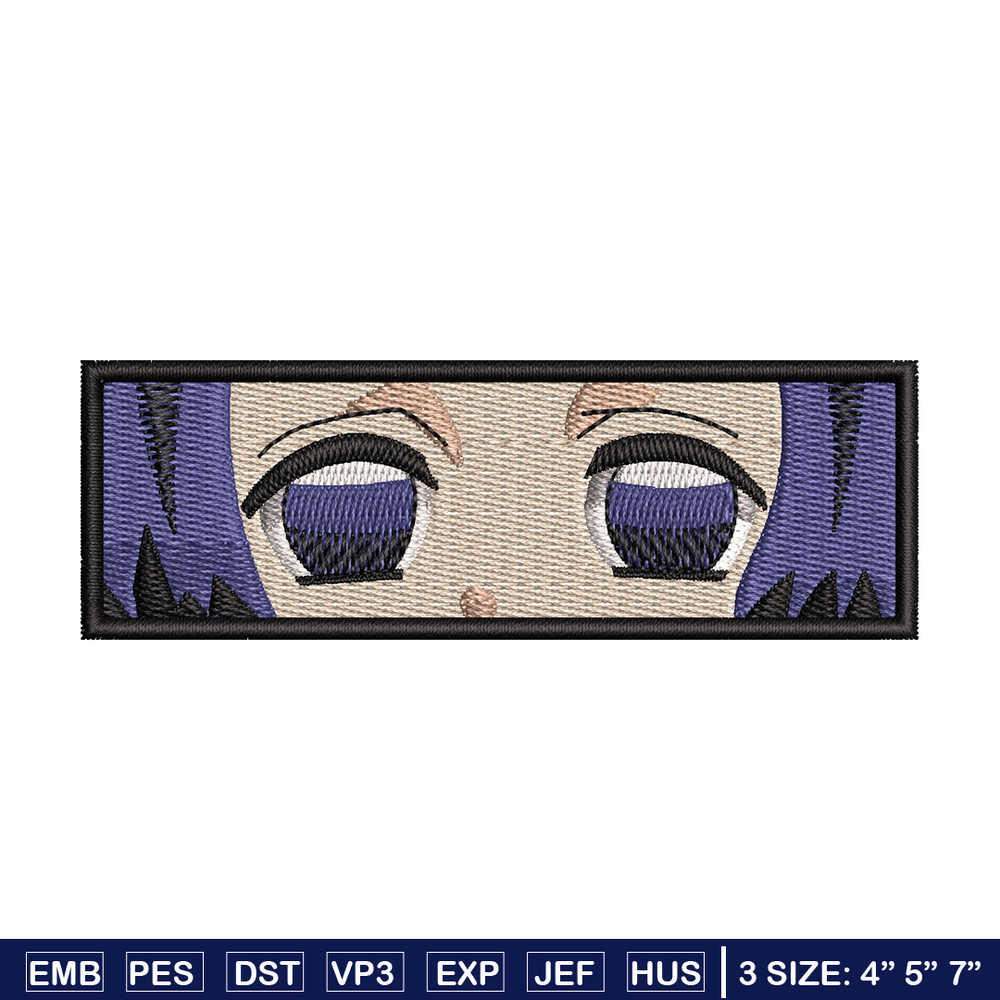 Shinobu Eyes embroidery design, Kimetsu no Yaiba embroidery, anime design, embroidery file, Digital download.jpg
