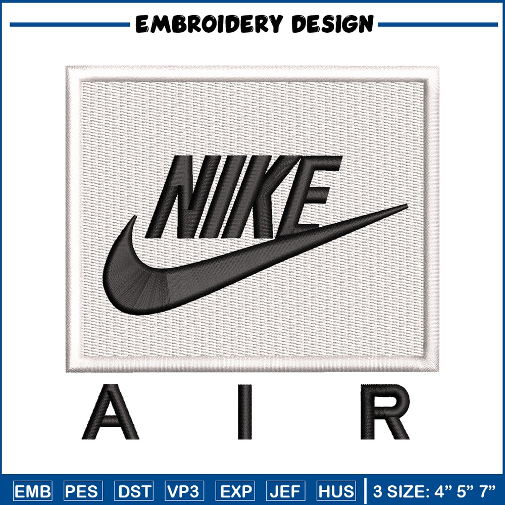 Nike Air embroidery design, Nike Air embroidery, Nike design, embroidery file, logo shirt, Digital download..jpg