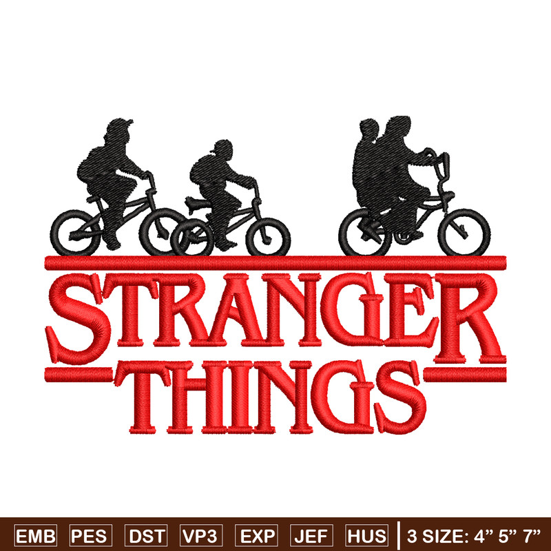 Stranger Things logo embroidery design, logo embroidery, logo design, logo shirt, Embroidery shirt, Instant download.jpg