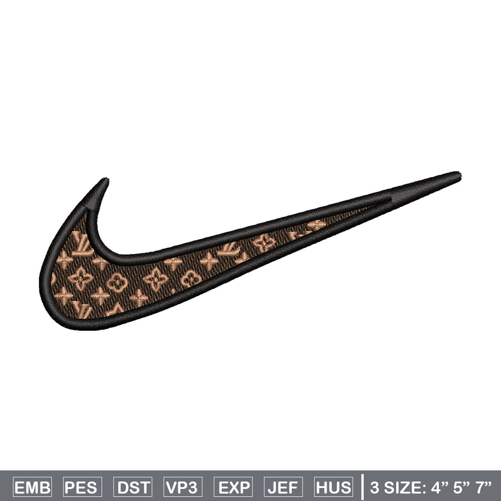 Nike lv logo embroidery design, Lv embroidery, Nike design, Embroidery shirt, Embroidery file, Digital download.jpg