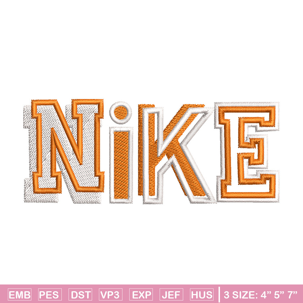 Nike orange logo embroidery design, Nike embroidery, Nike design, Embroidery shirt, Embroidery file,Digital download.jpg