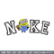 Nike minion embroidery design, Minion embroidery, Nike design, Embroidery shirt, Embroidery file, Digital download.jpg