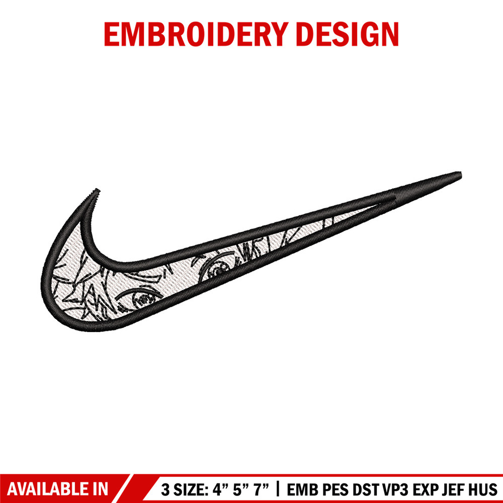 Nike anime eyes embroidery design, Anime embroidery, Nike design, Embroidery shirt, Embroidery file, Digital download.jpg