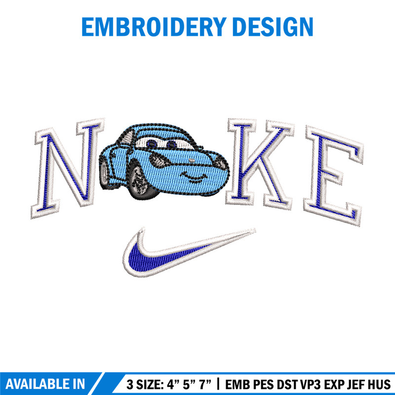 Nike blue mcqueen embroidery design, Mcqueen embroidery, Nike design, Embroidery shirt, Embroidery file,Digital download.jpg