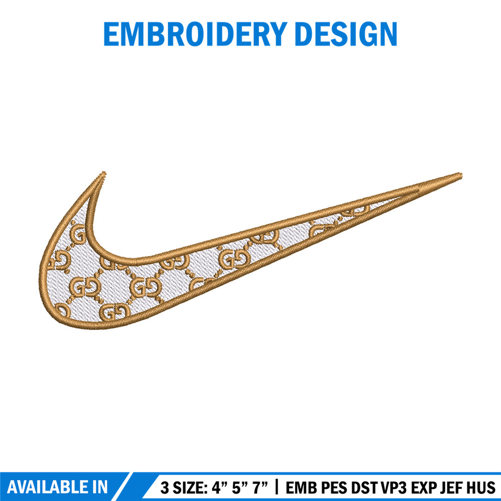 Nike brown embroidery design, Nike embroidery, Nike design, Embroidery shirt, Embroidery file, Digital download.jpg