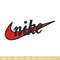Nike red embroidery design, Nike embroidery, Nike design, Embroidery file,Embroidery shirt, Digital download.jpg