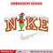 Nike chrismas embroidery design, Chrismas embroidery, Nike design, Embroidery shirt, Embroidery file, Digital download.jpg