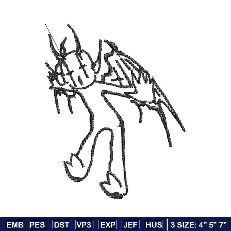 The Devil logo embroidery design, The Devil embroidery, logo design, Embroidery shirt, logo shirt, Instant download.jpg