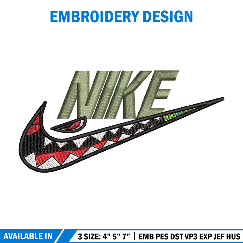 Nike logo car embroidery design, Logo car embroidery, Nike design, Embroidery shirt, Embroidery file,Digital download.jpg