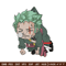 Zoro chibi embroidery design, one piece embroidery, Anime design, Embroidery file, Anime shirt, Digital download..jpg