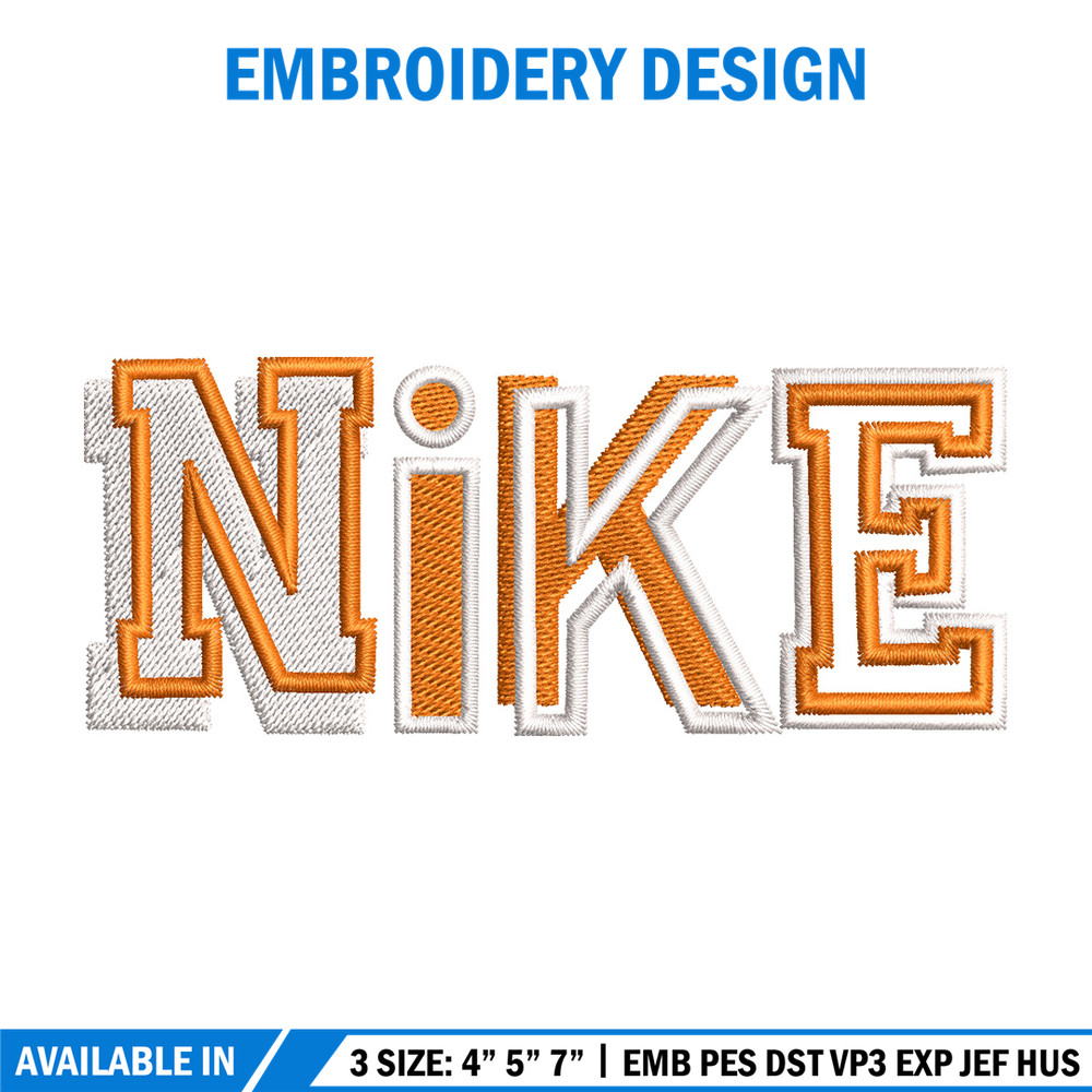 Nike orange logo embroidery design, Nike embroidery, Nike design, Embroidery shirt, Embroidery file,Digital download.jpg