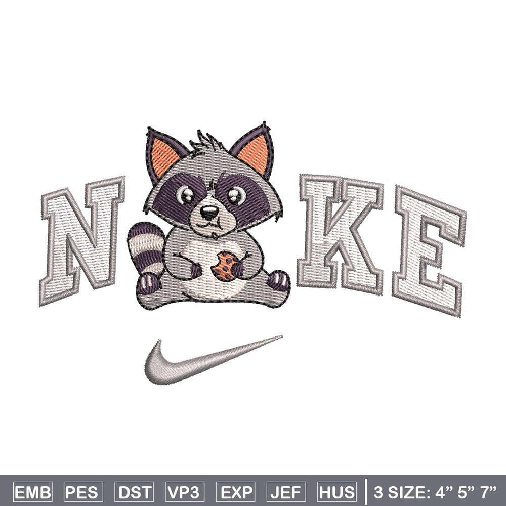 Nike squirrel embroidery design, Squirrel embroidery, Nike design, Embroidery shirt, Embroidery file, Digital download.jpg