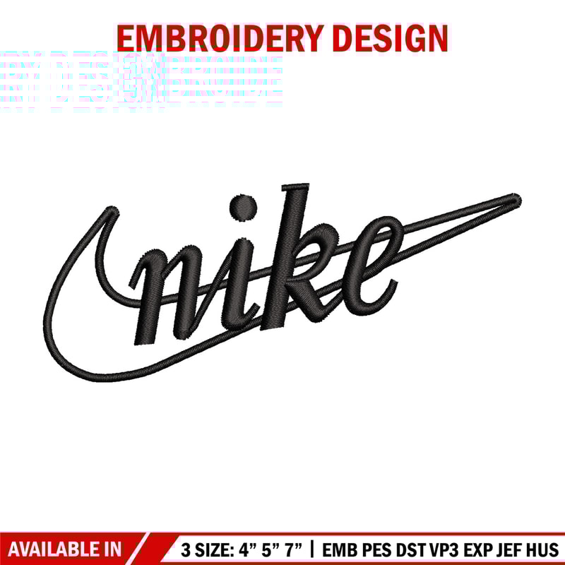 Nike simple embroidery design, Nike embroidery, Nike design, Embroidery shirt, Embroidery file, Digital download.jpg