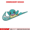 Nike Squirtle embroidery design, Pokemon embroidery, Nike design, anime design, anime shirt, Digital download.jpg