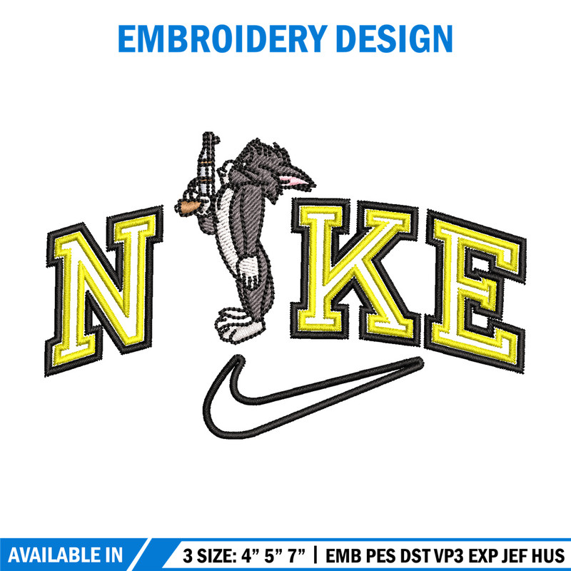 Nike tom gun embroidery design, Tom and jerry embroidery, Nike design,Embroidery file,Embroidery shirt,Digital download.jpg
