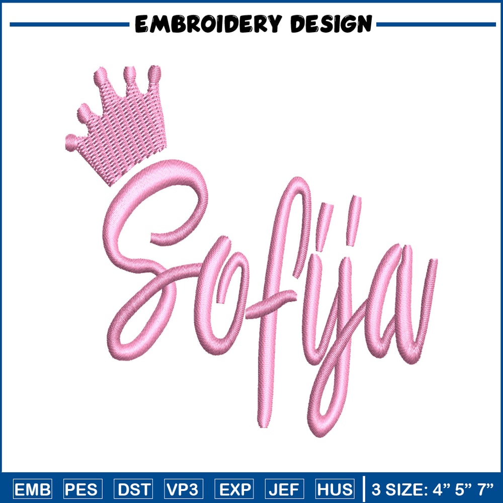 Sofia Logo embroidery design, Sofia Logo embroidery, logo design, embroidery file, logo shirt, Digital download..jpg