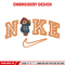 Nike x bear embroidery design, Bear embroidery, Nike design, Embroidery shirt, Embroidery file,Digital download.jpg