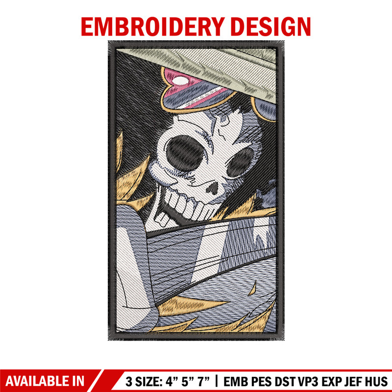 Nike x brook embroidery design, One piece embroidery, Nike design, Embroidery shirt, Embroidery file, Digital download.jpg