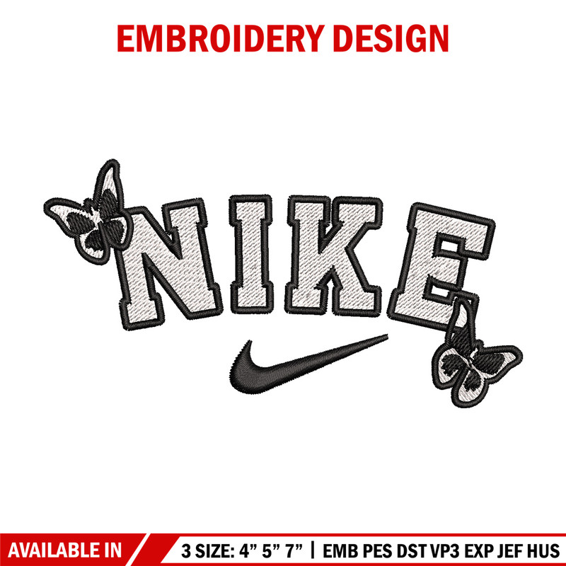 Nike x butterfly embroidery design, Nike embroidery, Nike design,Embroidery shirt, Embroidery file, Digital download.jpg