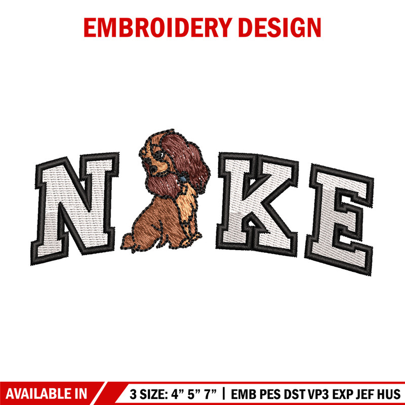 Nike x cute dog embroidery design, Dog embroidery, Nike design, Embroidery shirt, Embroidery file, Digital download.jpg
